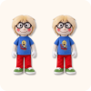 Facty Plush Type D 2PCS